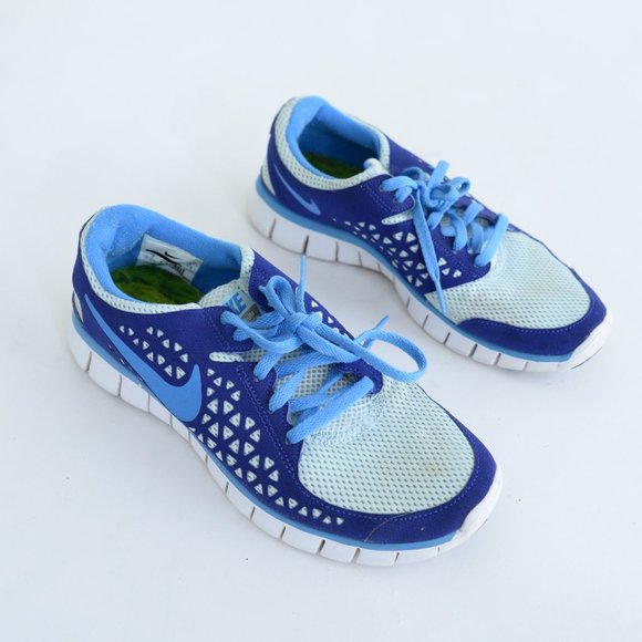 Nike Shoes - Nike Free Run Glacier Blue Concord Size 7